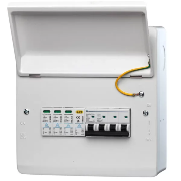 WCED WMCUSP463C 3 Phase SPD with 63A Curve C 4 Pole MCB