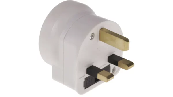 RS PRO 13A Europe to UK Travel Adapter
