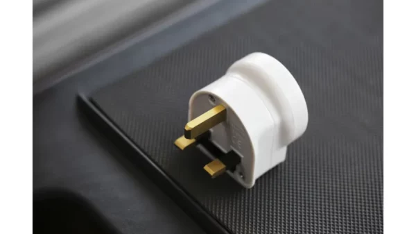 RS PRO 13A Europe to UK Travel Adapter