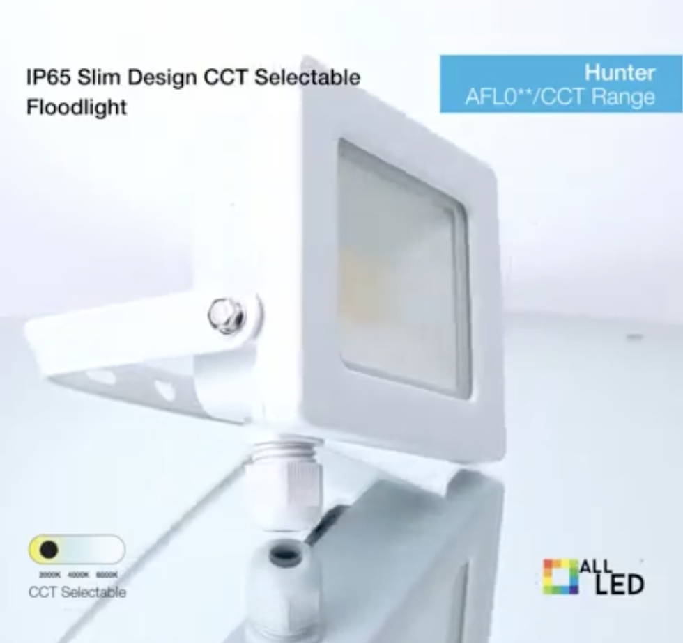 ALL LED Floodlights: The Versatile Hunter Range