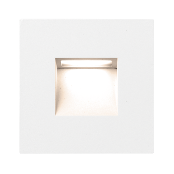 AURORA EN-FWB2W Square White Bezel for Aurora WAIZ ™CS Low Level Wall Light EN-FW1 2