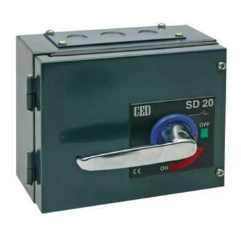 Axiom SD20 Axiom 20A Isolator TPN Grey Steel Enclosure