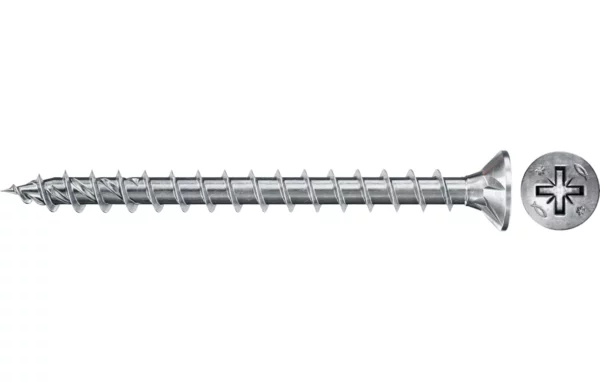 Fischer 670398 Fischer PowerFast Chipboard Screws - 5x40mm PZ Drive