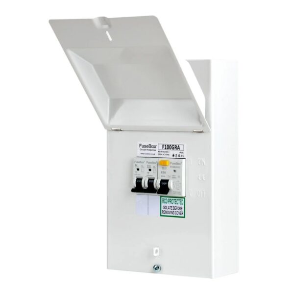Fusebox F100GRA Garage Consumer Unit 63A 1