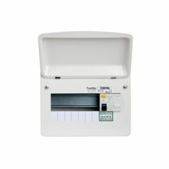 FuseBox F2007RA Fusebox F2007RA 7 Way RCD Consumer Unit 80A 1
