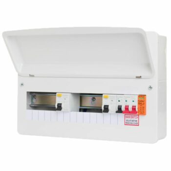 FuseBox F2016DX100 FuseBox F2016DX100 16 Way Dual RCD Consumer Unit + SPD 1