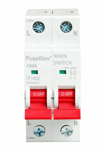 FuseBox IT1002 FuseBox IT1002 100A Double Main Switch 2