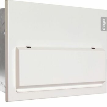 Hager VMLF110 Hager VMLF110 10 Way Main Switch Flush Consumer Unit