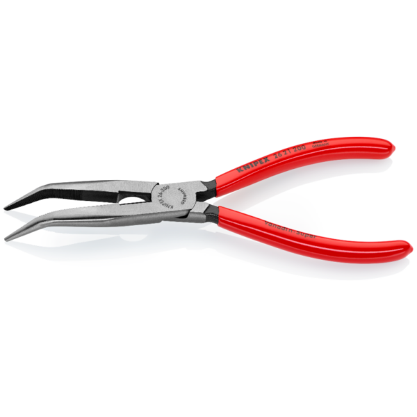 KNIPEX 26 21 200 SBE KNIPEX Angled Long Nose Pliers 200 mm 2