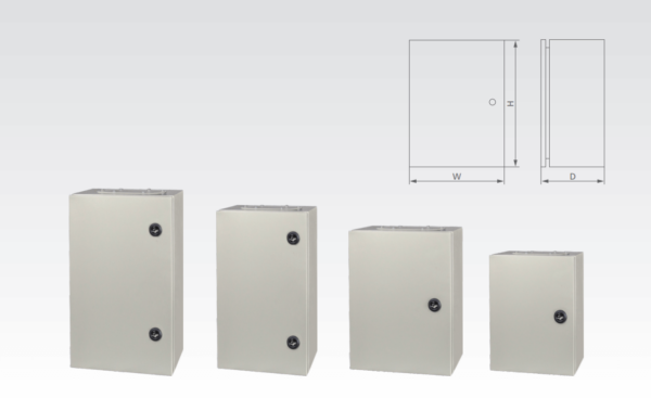Live Electrical EN6050/250 Live Electrical Metal Enclosure IP65 H:600 x W:500 x D:250mm 2