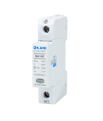 Live Electrical SA140 Live Electrical 1 Pole 20kA/40kA Type 2 Surge Protective Device