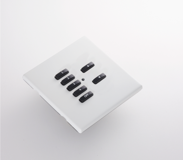 RAKO RLM-070-WH Rako RLM-070-WH Cover Plate Kit - White Metal