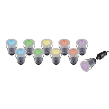 Saxby 59136 Saxby Lighting IkonPRO 25mm Kit IP67 0.75W SW RGB 2