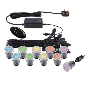 Saxby 59136 Saxby Lighting IkonPRO 25mm Kit IP67 0.75W SW RGB 1