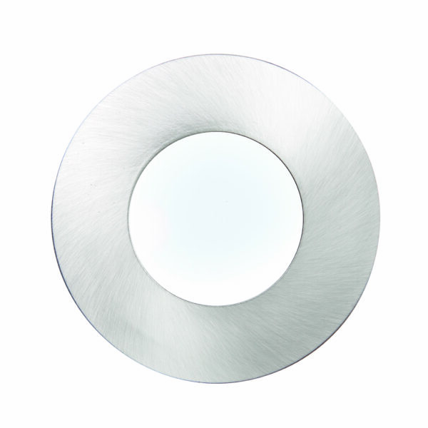 Saxby 69884 Saxby OrbitalPLUS Satin Nickel IP65 9W - 5000K Cool White 5