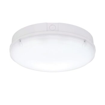 Saxby 77897 Saxby Forca CCT Bulkhead - IP65 18W 3000K/4000K/6500K 1