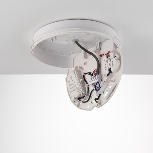 Saxby 95540 Saxby HeroPRO CCT Tri Wattage LED Bulkhead Emergency - 18W 3000K/4000K/6000K 4