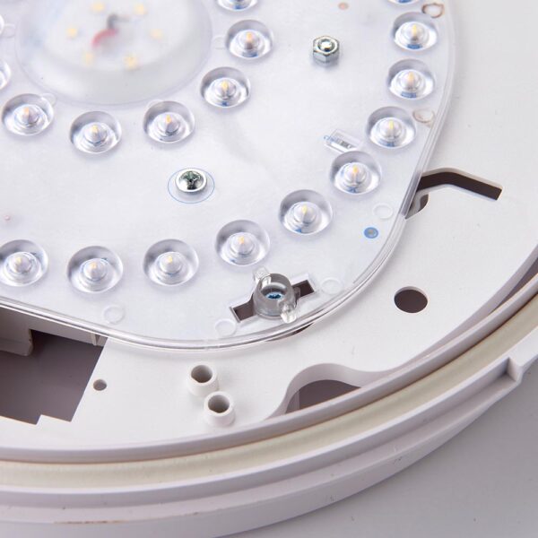 Saxby 95542 Saxby 95542 HeroPRO CCT Tri Wattage LED Bulkhead Microwave Emergency - 18W 8