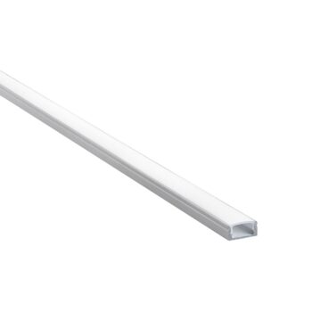 Saxby 97734 Saxby RigelSLIM Surface Aluminium Profile/Extrusion - 2m Matt White 1