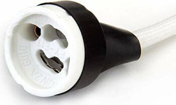 Saxby LHGU10 Saxby LHGU10 50W Unglazed Ceramic GU10 Lamp Holder 2