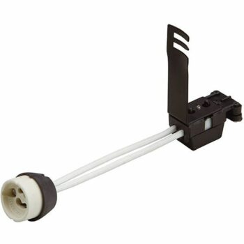 Saxby LHGU10 Saxby LHGU10 50W Unglazed Ceramic GU10 Lamp Holder 1