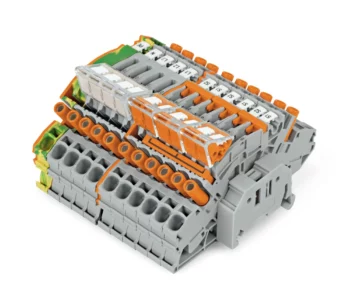 Wago 2007-8873 Wago 2007 Compact Terminal Block for Current and Voltage Transformers - 6 mm² Multicoloured 1