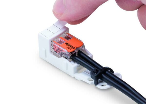 Wago 221-503 Wago 221-503 Mounting Carrier for 221-413 For Screw Mounting - Pack of 1 3