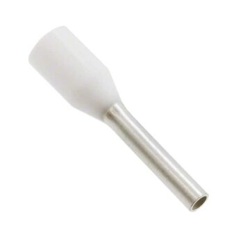Wago CE0.75G 0.75mm x 8mm Cords End Terminals White (German) - Pack of 100