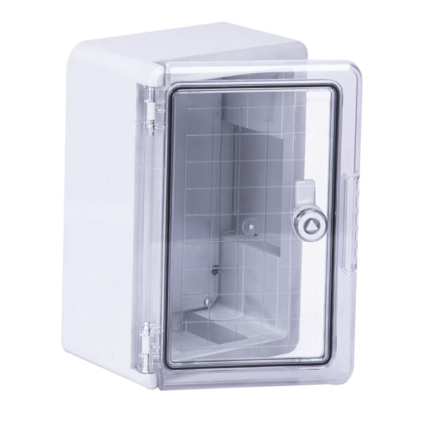 Wiska 50107056 Wiska WDB T1 IP65 Transparent Door Distribution Board 300x200x130 mm
