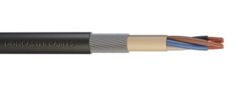 3 Core 10mm H6943X PVC SWA XLPE Steel Wire Armoured Cable - Length Cut per Meter