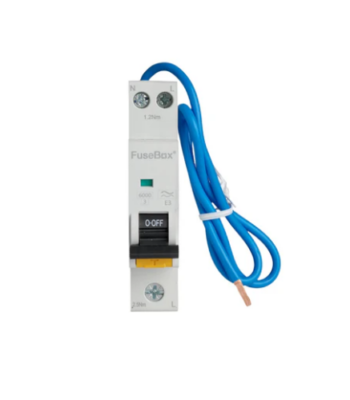 FuseBox Bi-Directional Mini RCBO 06A C Curve 30mA Type A - Compact and Reliable Protection