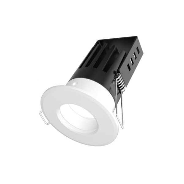 ALL LED AFDMR11/30/0-10V - Defender Mini 9W Mini LED Fire Rated IP65 Baffled Downlight 0-10V 3000K