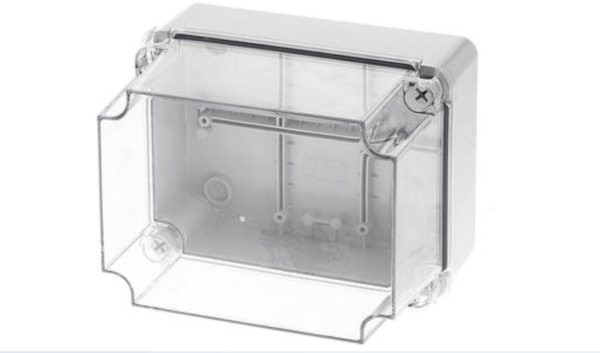 Wiska EC440C5 - Clear Lid Deep WIB Box - 150 x 110 x 140mm