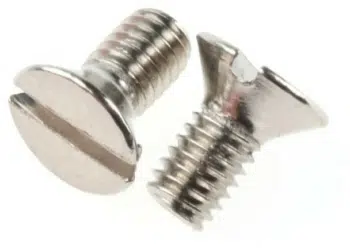 Knightsbridge CSREWM3 - M3 x 6mm Grid Faceplate Screw - Nickel Plated