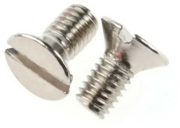 Knightsbridge CSREWM3 - M3 x 6mm Grid Faceplate Screw - Nickel Plated