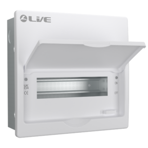 Live Electrical FMC10 10 Module Flush Mounted Metal Enclosure