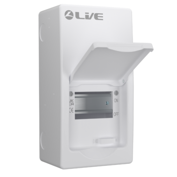 Live Electrical LSMC04 4 Module Metal Enclosure