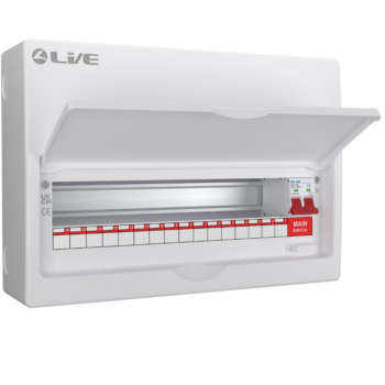Live Electrical LSMC18/100 100A Main Switch 16 Way Consumer Unit