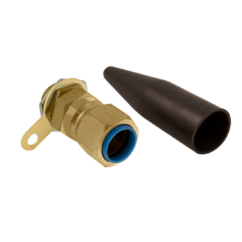 Unicrimp QCW20 External Brass Gland 20mm