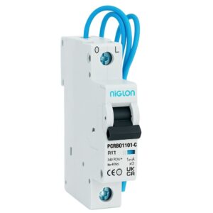 Niglon PRCB01B1-06 1P + Neutral 6A Curve B Bi-Directional 10kA RCBO