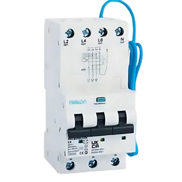 Niglon PRCBO10C3-50 50A 3 Phase Type A 10kA RCBO