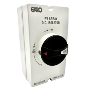 Garo SIDC432IP65 32A 4 Pole DC Rotary Isolator