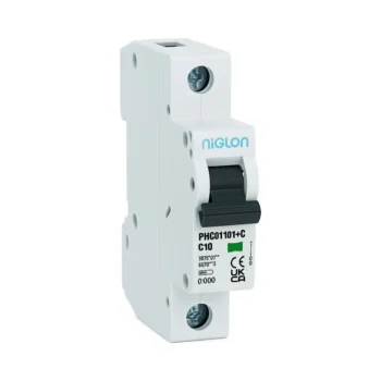 Niglon PMCB10C1-06 6A Single Pole 10kA Curve C MCB
