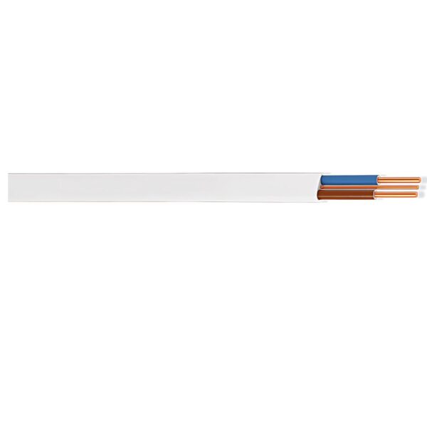 UK Cables 6242B/6.0 LSZH 6.0mm White Twin and Earth Cable - 100m