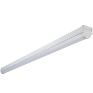 Saxby 113954 RularPRO 5ft LED batten with emergency lighting, tri-colour temperature, multi-wattage selection, steel body, and 8000Lm output.